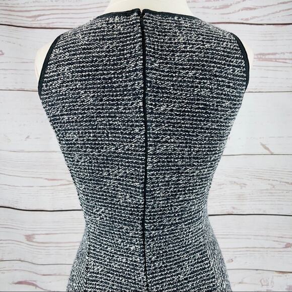 J. Crew black and cream fit and flare woven material dress - Picture 8 of 14